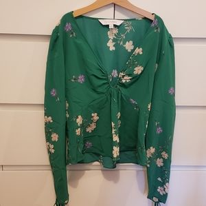 Intermix Green Blouse